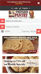 Mobile Screenshot of preparedpantry.com